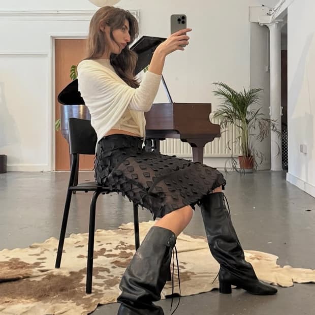 팔로마울 Tris midi skirt / EU 36