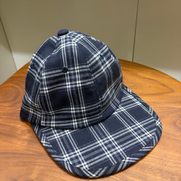 Worthwhile Movement 체크 스냅백 모자 