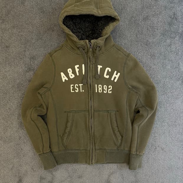 아베크롬비 울프조 후드집업 S