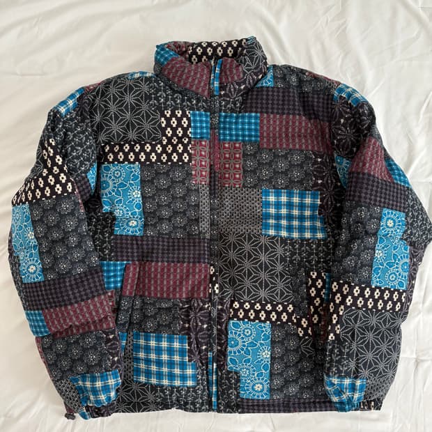 patchwork padding 패치워크 패딩