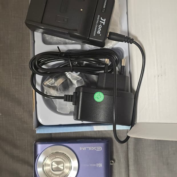 카시오 엑슬림 z1080 블루