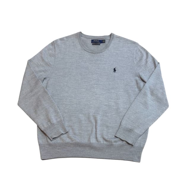 폴로 랄프로렌 메리노 울 니트 