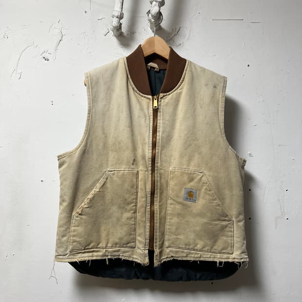 Carhartt Quilt Lined Duck Vest