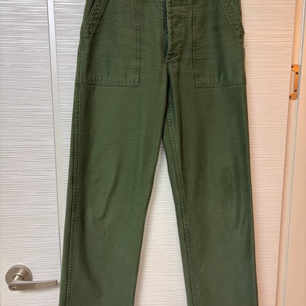 오어슬로우 퍼티그 팬츠 1사이즈