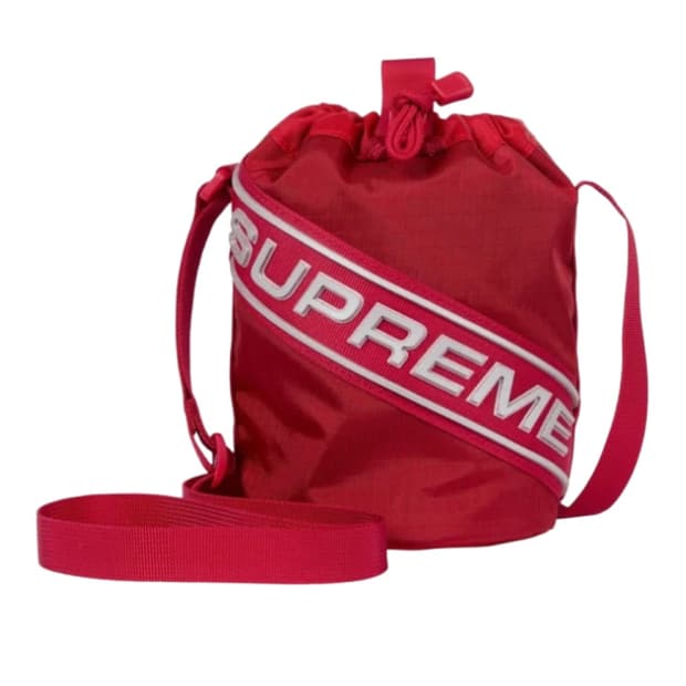 (새상품) 슈프림 신치 가방 스몰 레드