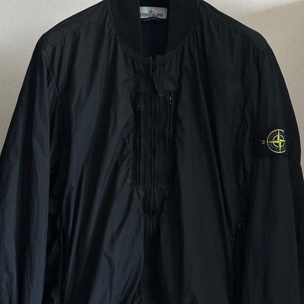 스톤아일랜드 가먼트 크링클랩스 자켓 17aw XL(105-108)