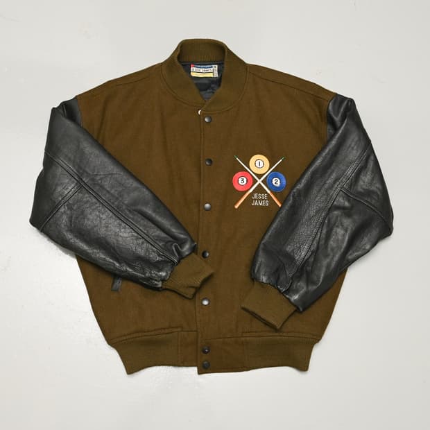 빈티지 레더암 스타디움 자켓