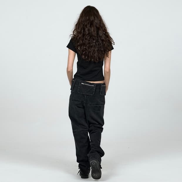 mPa 플라스틱프로덕트 백포켓 팬츠 bag pants