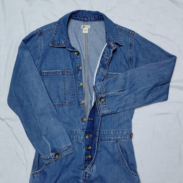 빌라봉(Billabong) 데님 점프수트/오버롤 (S) 무료배송 