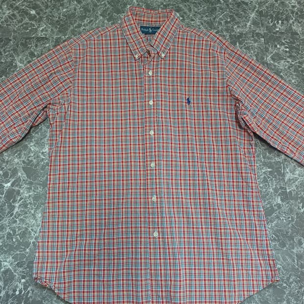 Ralph Lauren 클래식 체크 셔츠 L
