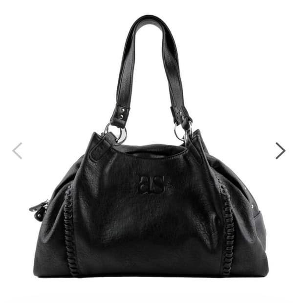 애즈온 보니타 빅백 블랙