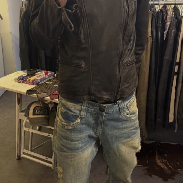 워싱 미띤 바지