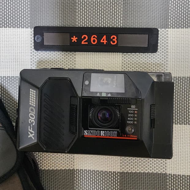 리코 XF-30 D 필름카메라 파우치포함