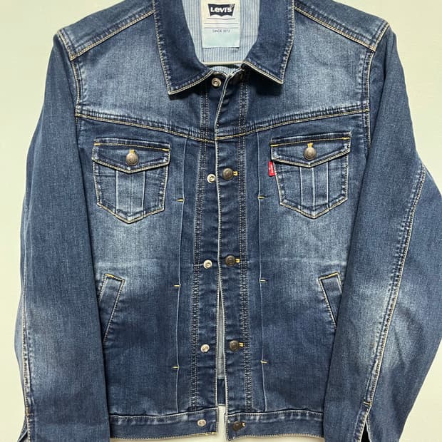 리바이스 데님 청자켓