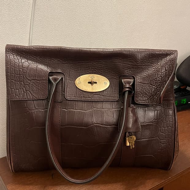 Mulberry 멀버리 베이스워터 토트백 초콜릿