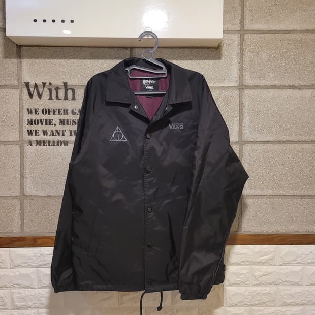반스 X 해리포터 코치 자켓 M