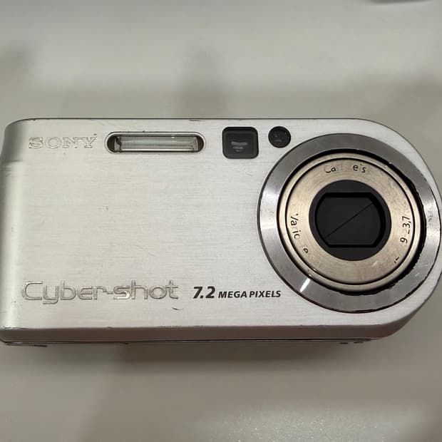 (작례O) 소니 사이버샷 DSC-P200 빈티지 디지털카메라 sony