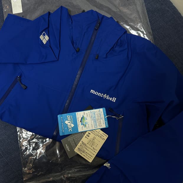 새상품 25SS 몽벨 스톰 크루저 자켓 M