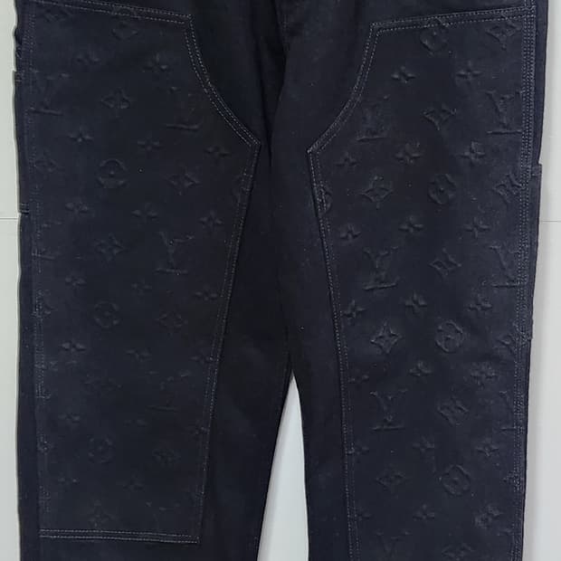 루이비통 블랙진 청바지 매장판정품 허리32사이즈