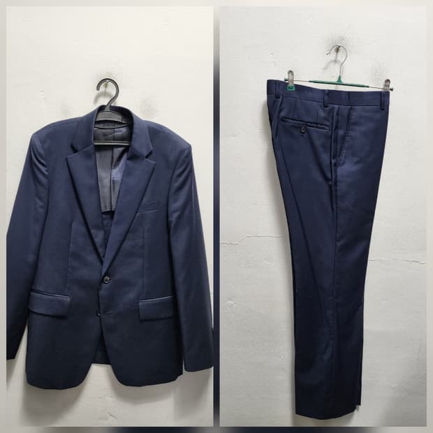 지오송지오 네이비 남성 정장 세트