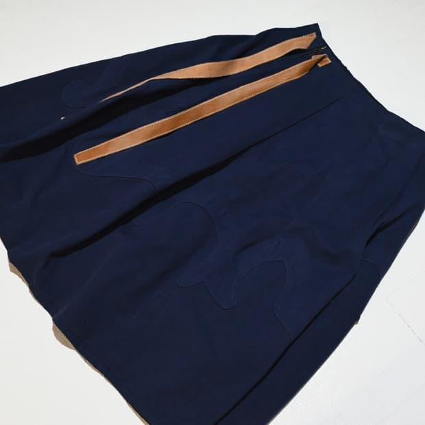 miumiu 2000s archive ethnic skirt