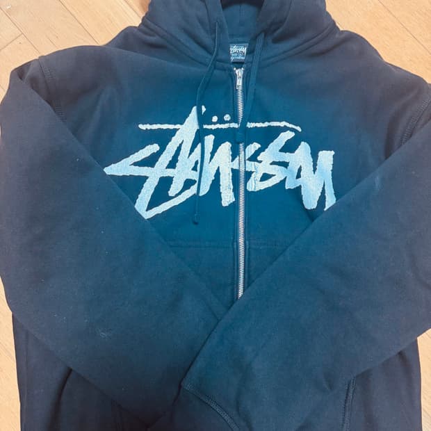 스투시 스탁 후드집업 L