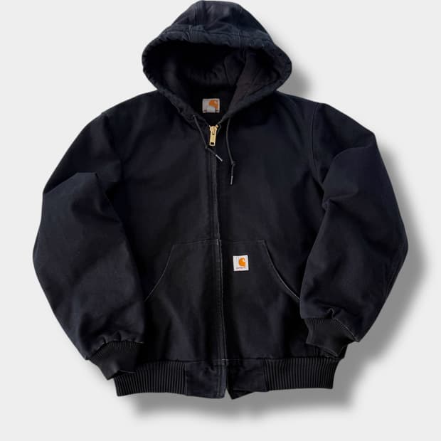 칼하트 USA 루즈핏 J140 블랙 액티브 후드 자켓