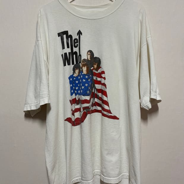 [XL] 2002 The Who America Tour 반팔 티셔츠
