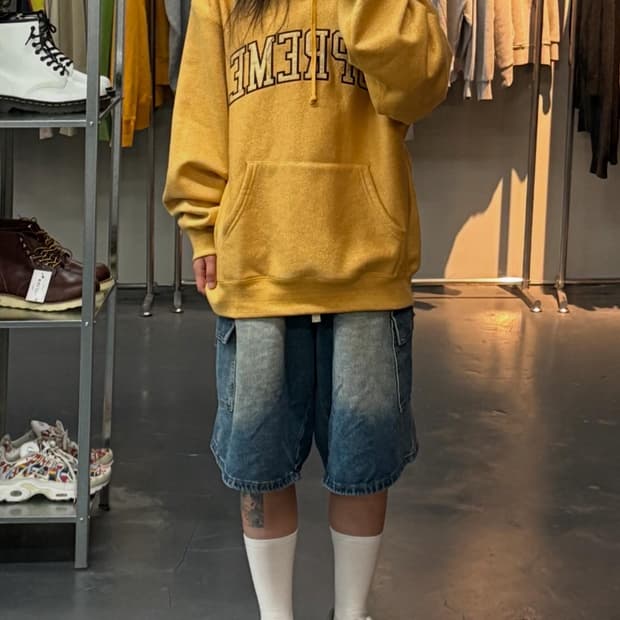 슈프림 23s/s 글리터 아트 스웻 후드티A1837
