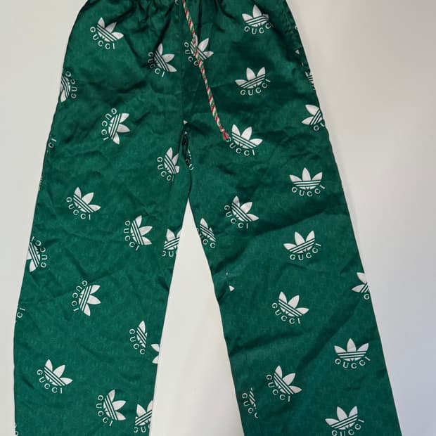 구찌 Gucci 커스텀 리메이크 트레이닝 밴딩 팬츠