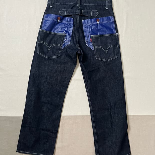 준야와타나베 리바이스 와이드 더블포켓 데님팬츠 junya watanabe