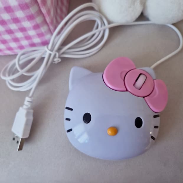 헬로키티 USB 유선 마우스