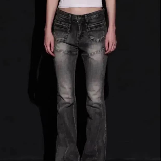 보헤미안서울 부츠컷 포켓 팬츠S