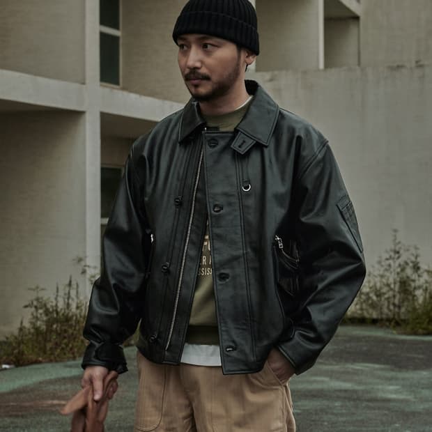 유니폼브릿지 MK-3 레더자켓 XL