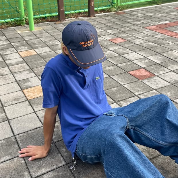 빈티지 미키마우스 나일론 캡