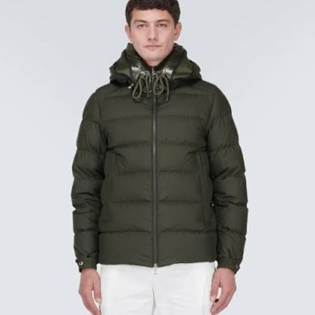 몽클레어 카데레 패딩 Cardere 올리브 카키 다운 6