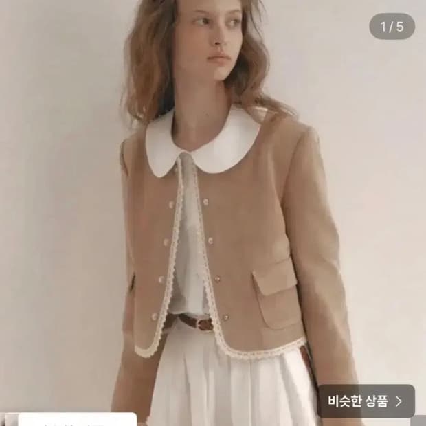 (급처다시가격올림)플로움 스웨이드 레이스 자켓 1사이즈 더바넷