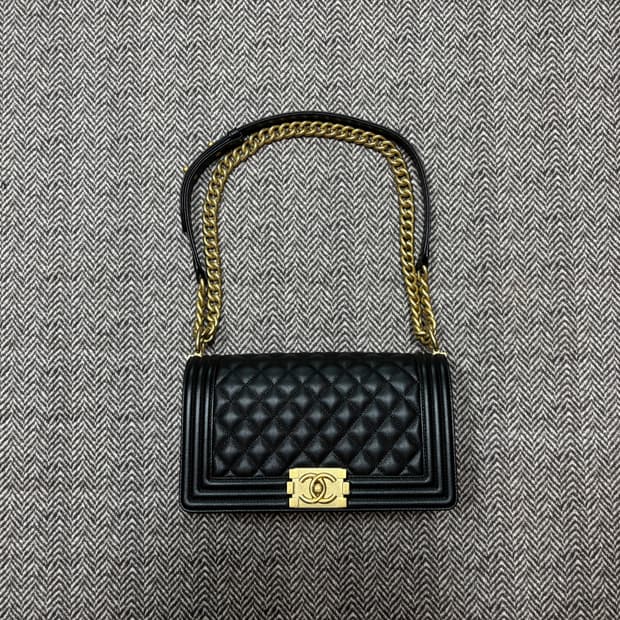 샤넬 보이백 캐비어 미디움 26번대 풀세트