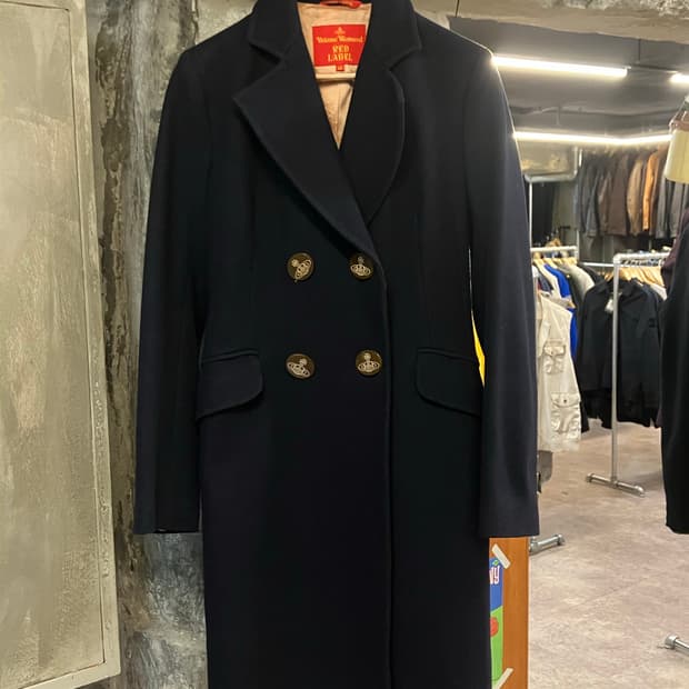 비비안 웨스트우드 롱 코트 블랙  #csz1820 