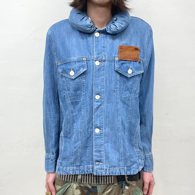 pillow denim jacket shirt 
