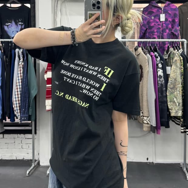 VTG Fruit of the room 텍스트 티셔츠