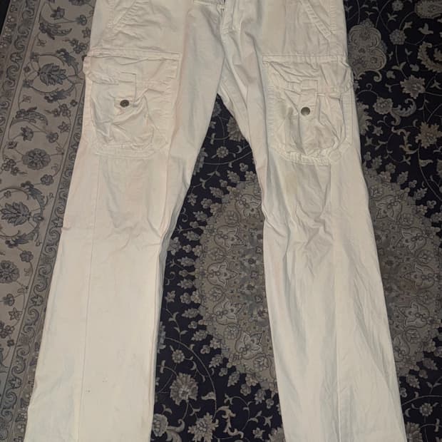 Guess vintage white pants