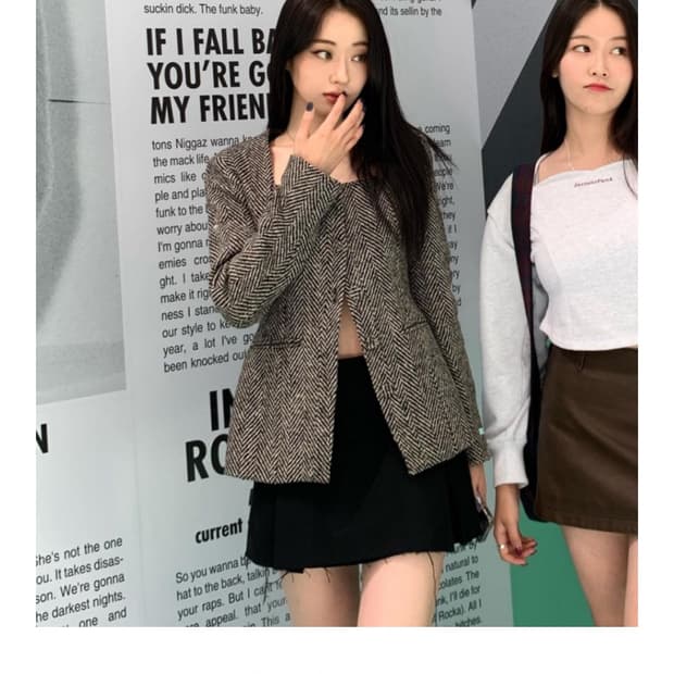 인스턴트펑크 스퀘어넥 자켓
