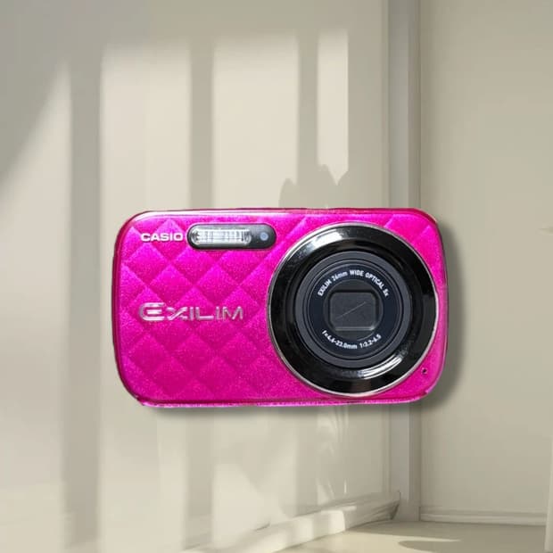 메이크업모드) 카시오 엑슬림 EX-N10 디카 빈티지 캠코더 /캐논 니콘