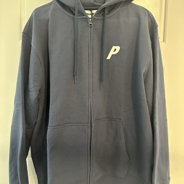 팔라스 펠트 P 후드집업 네이비 XL
