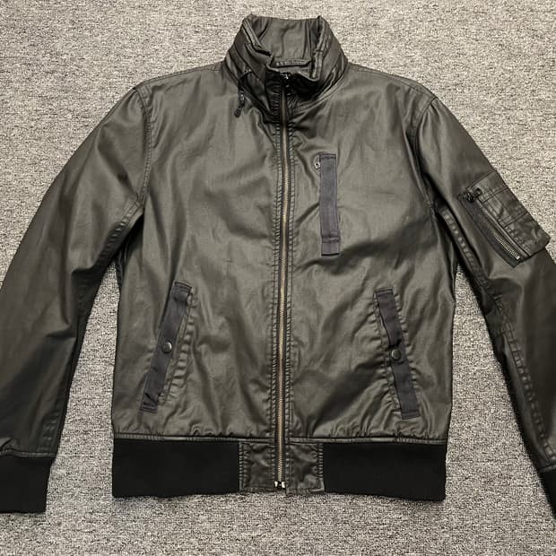 [95~100] 유니클로 Coated Cloth 라이더자켓 L 