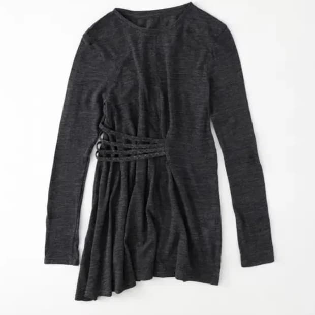 울리카상투스 원피스 차콜 s 새상품