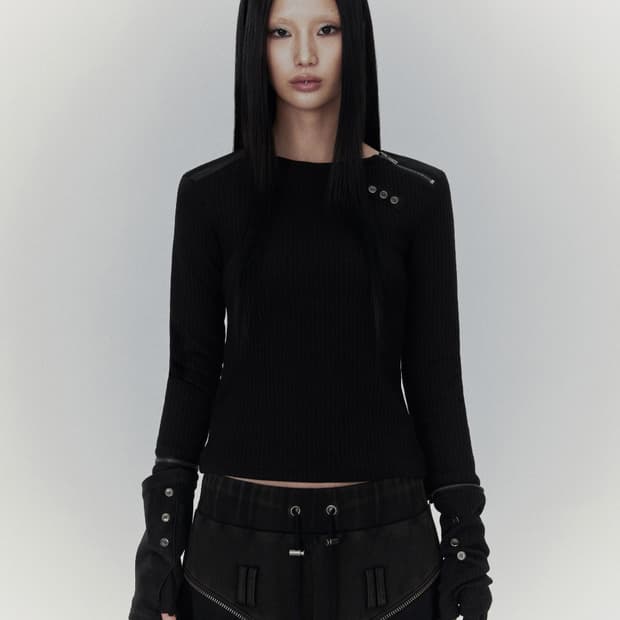 bonienkiye Detachable Zipper Leather Top