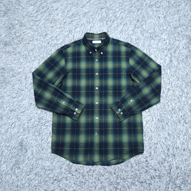 헤지스)95 남자 겨울셔츠 체크남방 / 왕눈이샵