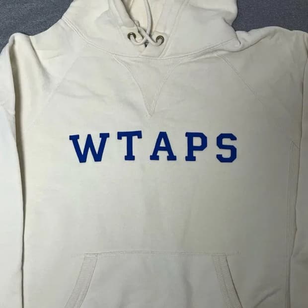 Wtaps 더블탭스 14aw 디자인후디 후드M